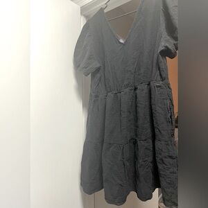 Gap Gauze Crinkle MIDI Dress XL Tall